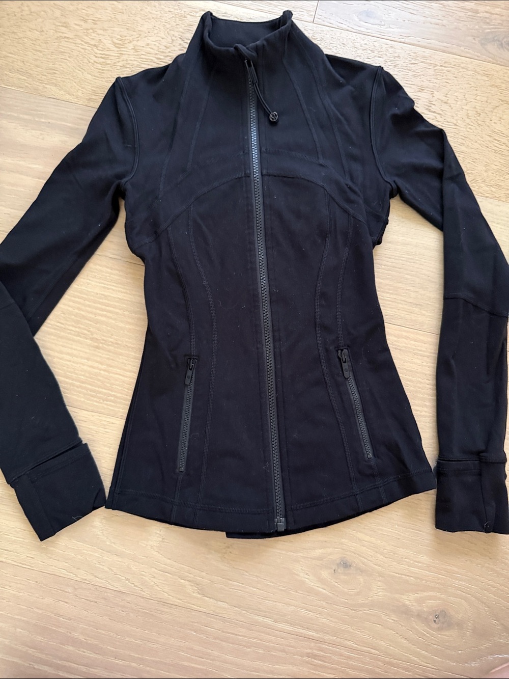 Lululemon Define 0 Women’s Black Zip-Front Active Jacket